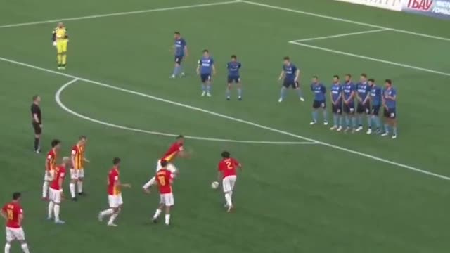 The strangest corner and free kick in football history