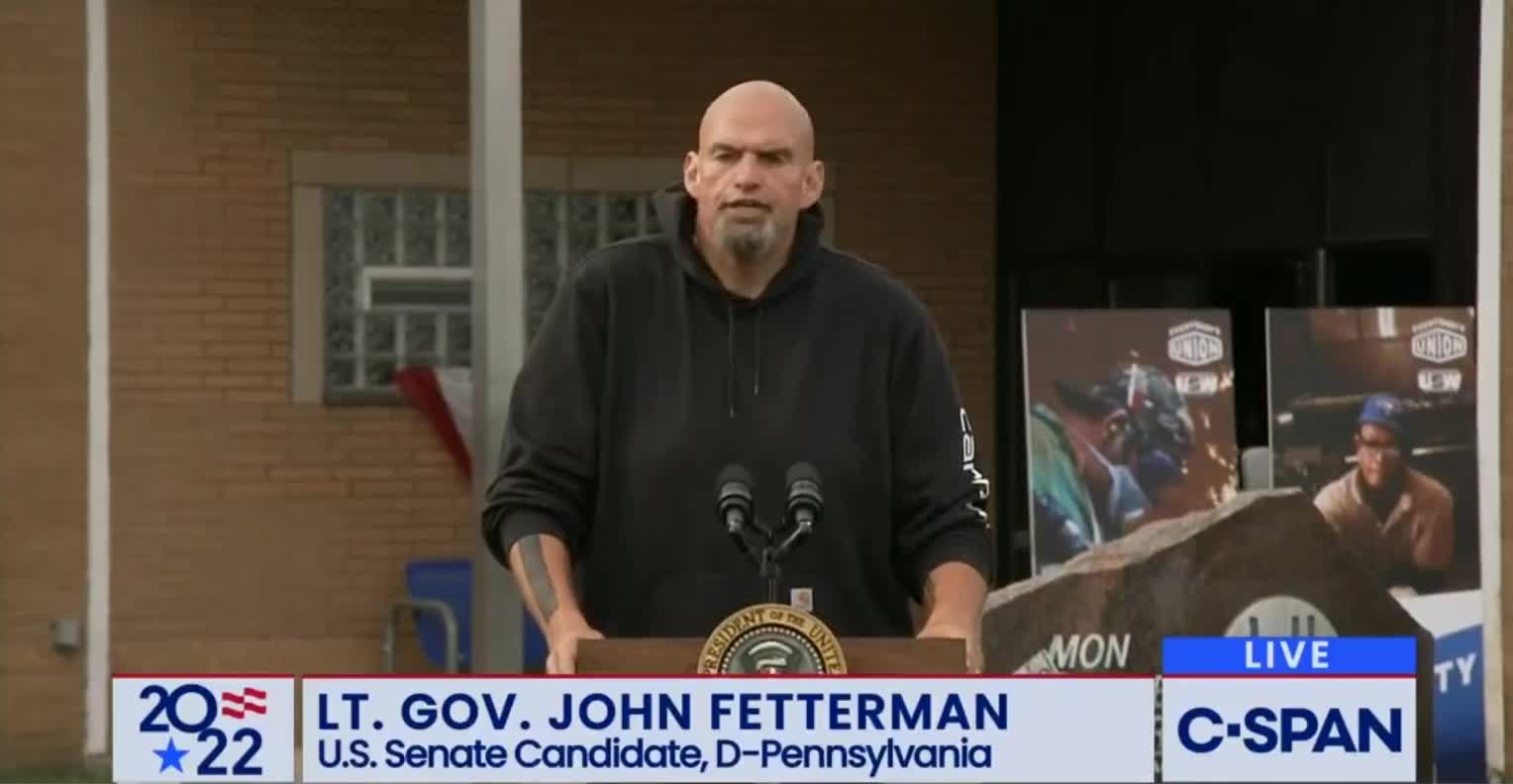 Video Of Fetterman Struggling During Speech Raises More Questions About His Fitness For Office