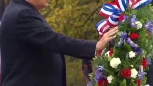 My respect to President Trump