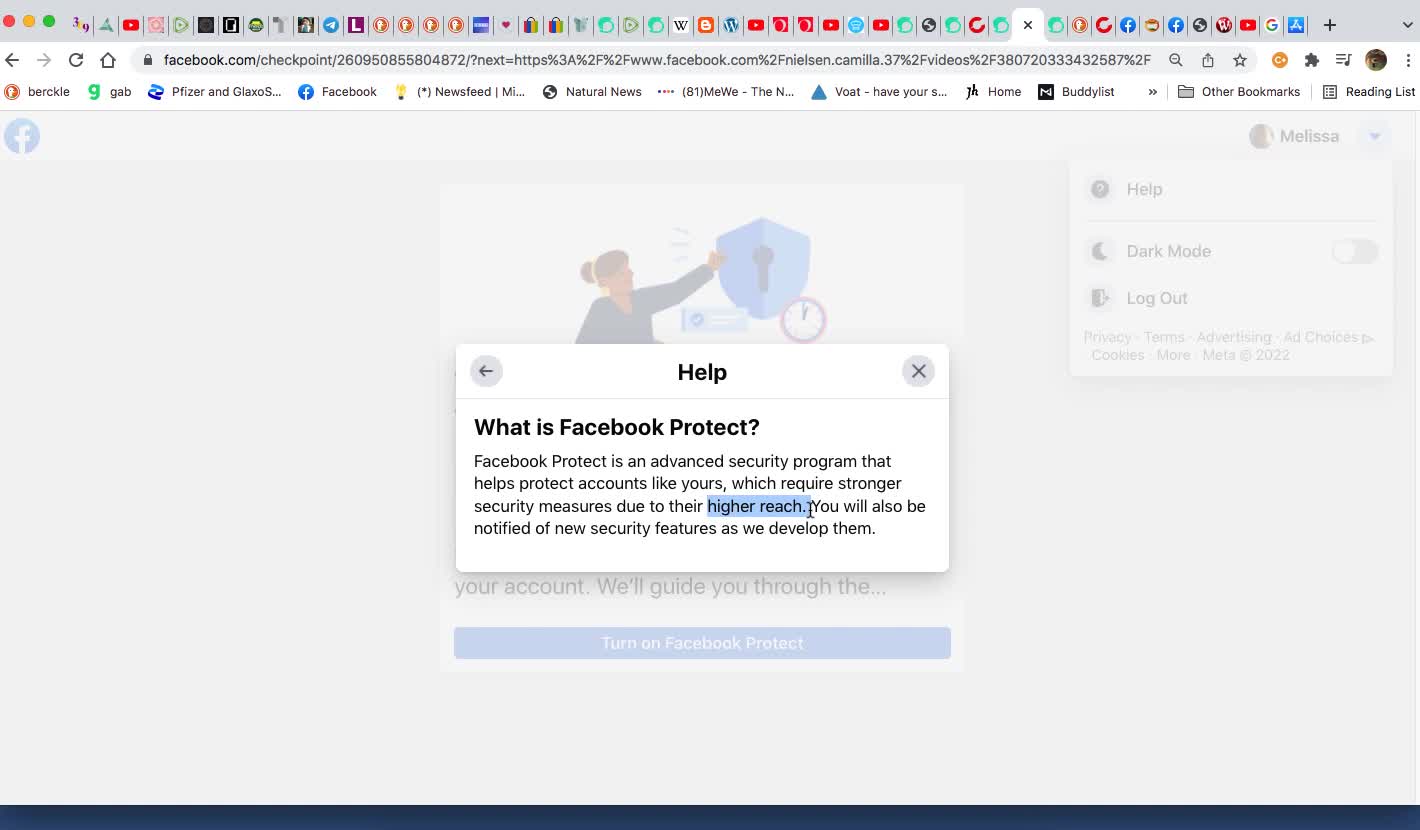 FACEBOOK'S NEW CON, "THEY'RE PROTECTING YOU. YA RIGHT!" LOL LOCKED OUT! WHAT A GIG ZUCK!