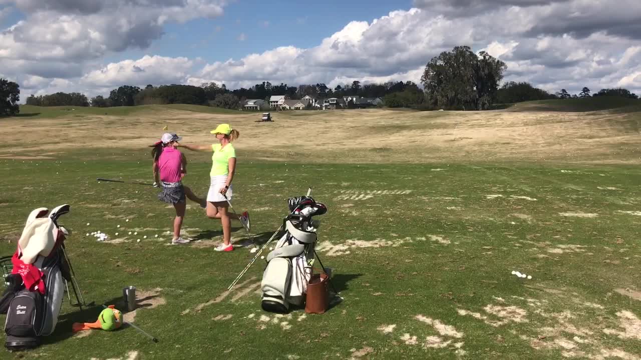 Incredible Golf Trick Shot On The First Go