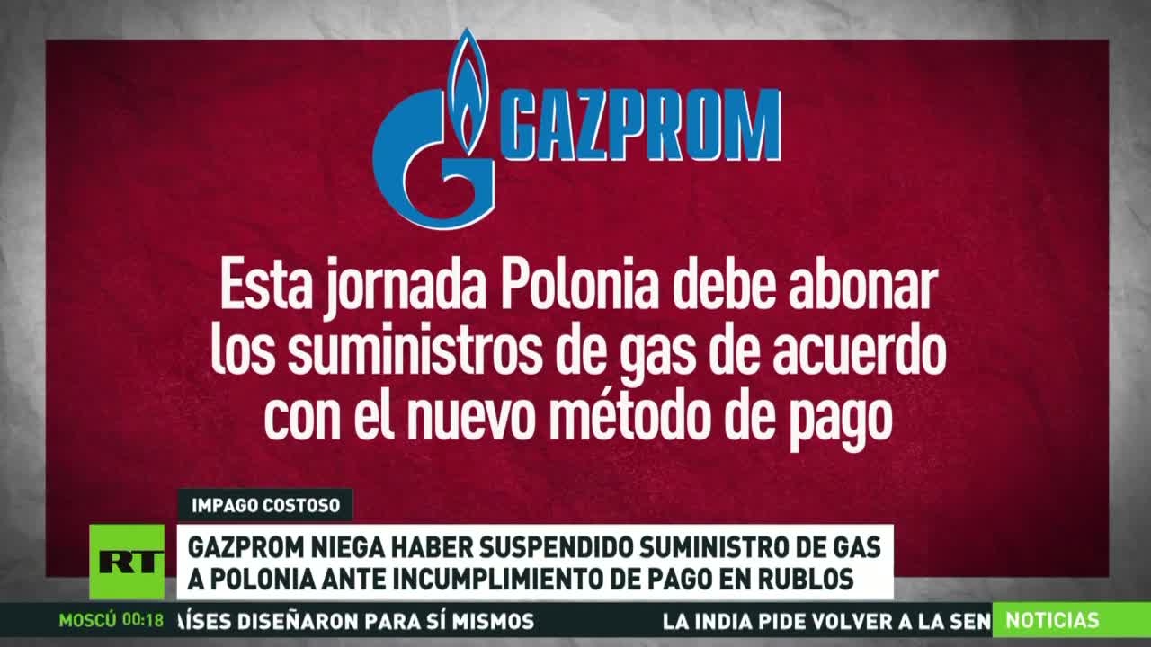 La Bulgaria afferma che Gazprom ha COMPLETAMENTE SOSPESO la fornitura di gas naturale russo al paese dal 27 aprile per essersi rifiutata di pagarlo in rubli per MANCATO PAGAMENTO