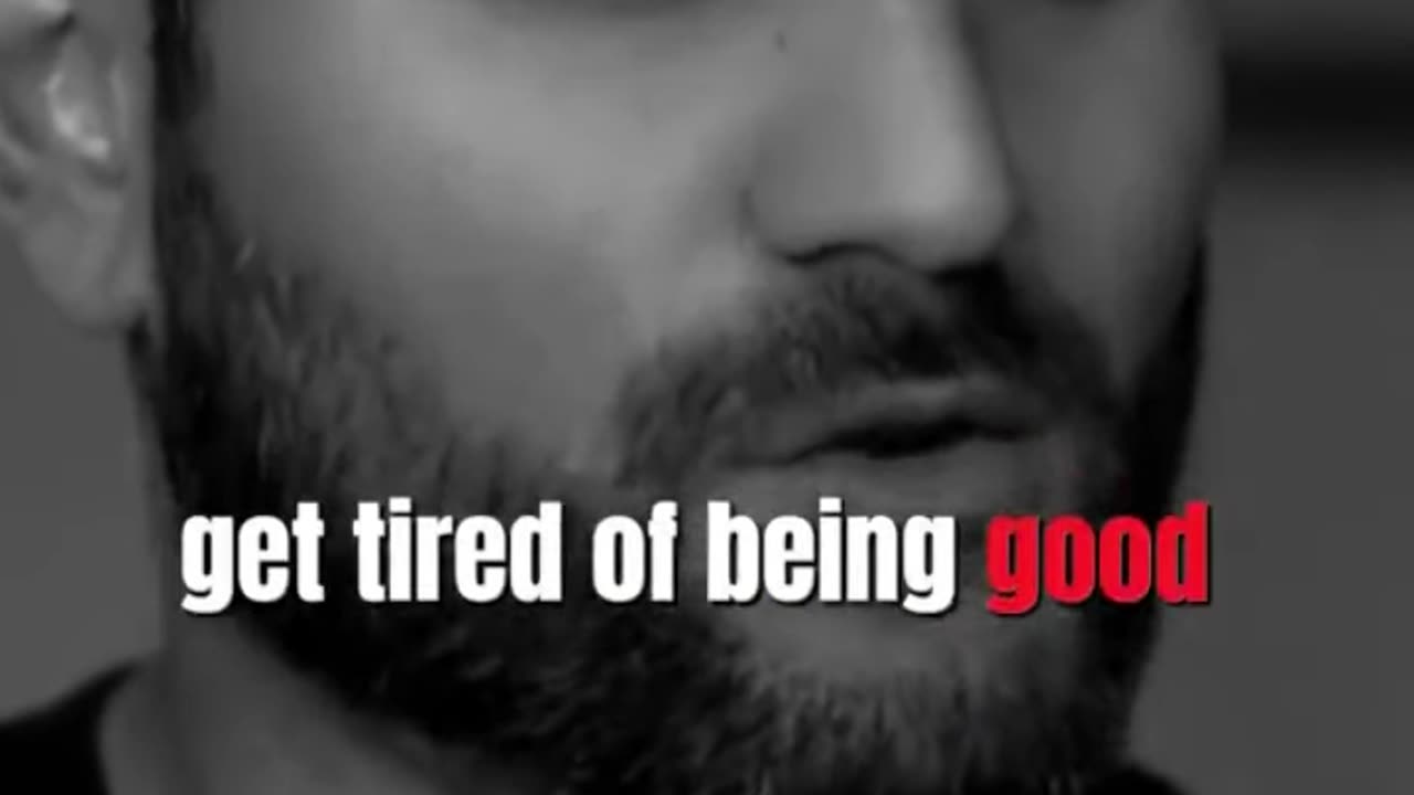 Good people get tired