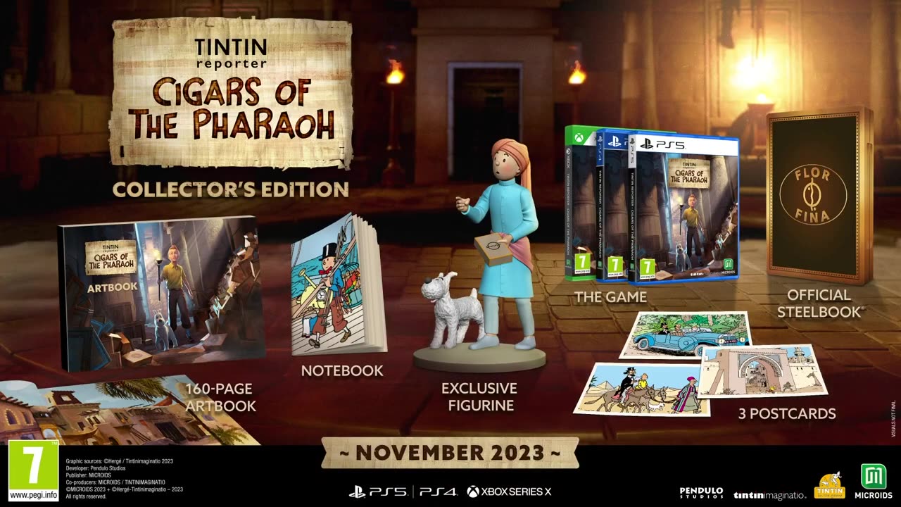 Tintin Reporter_ Cigars of the Pharaoh - Official Launch Trailer