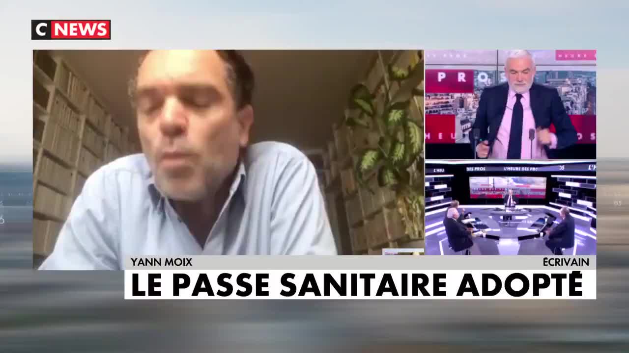 Le coup de gueule de Yann Moix contre le pass sanitaire