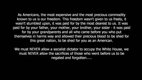 America's Present Fight - Where has America been led, where are we going.