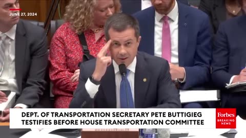 JUST IN- All Hell Breaks Loose When Eric Burlison And Secretary Pete Buttigieg Spar Over EVs