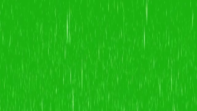 rain chroma key