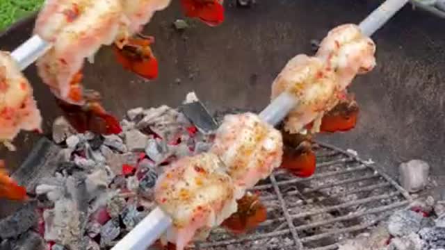 Lobster Tail Skewers w/Garlic Teriyaki Glaze Recipe