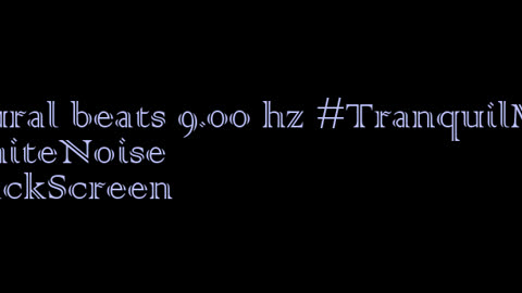 binaural_beats_9.00hz_AudioSphereCalm BinauralRestorativeSound BinauralSilence