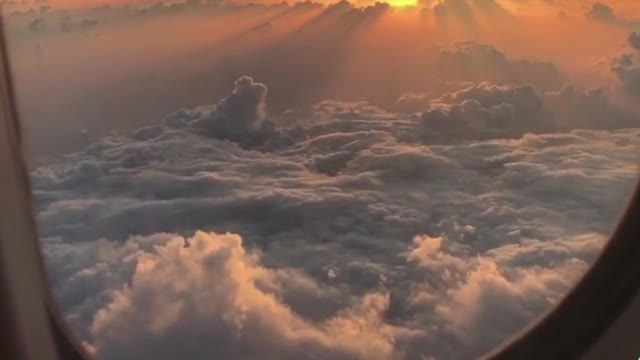 Clouds from plane. Breathtaking View!!!