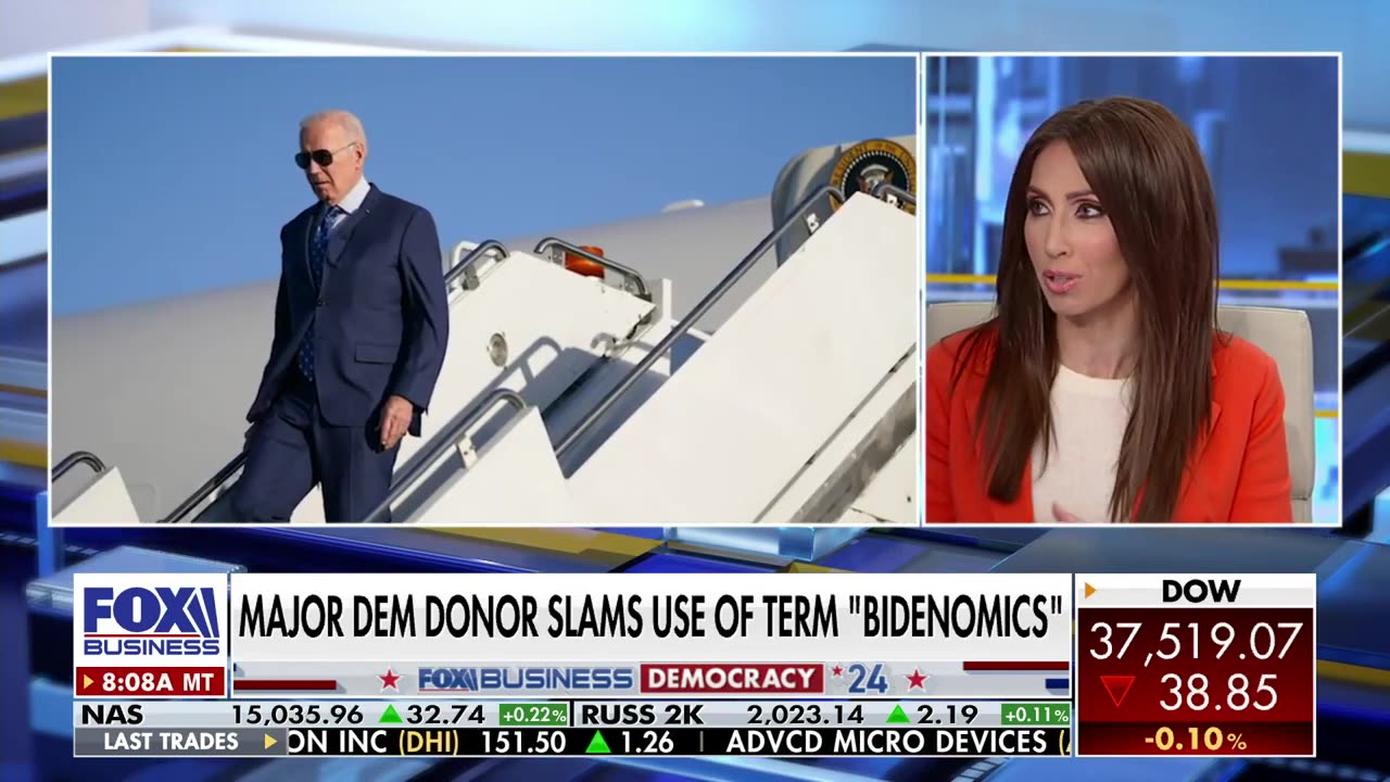 Dem donor doesn't mince words when blasting 'Bidenomics'