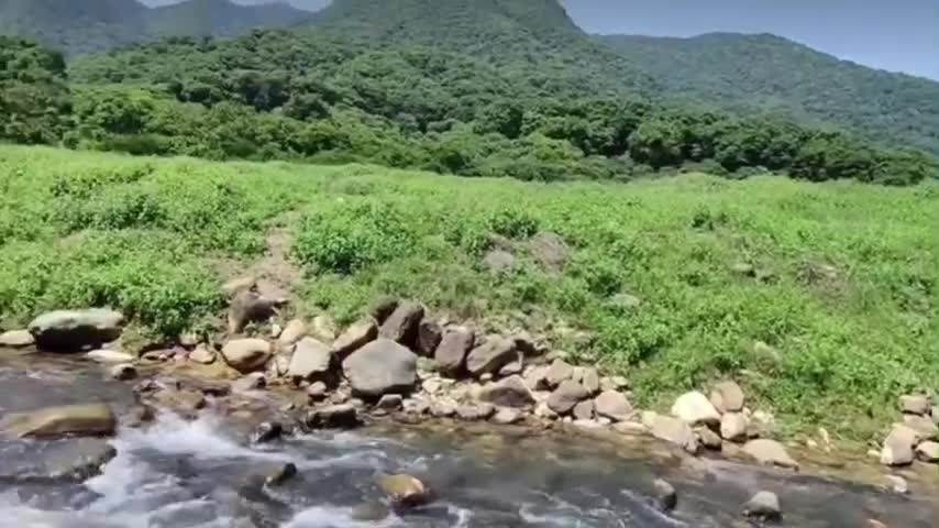 The scenery is quiet and beautiful.