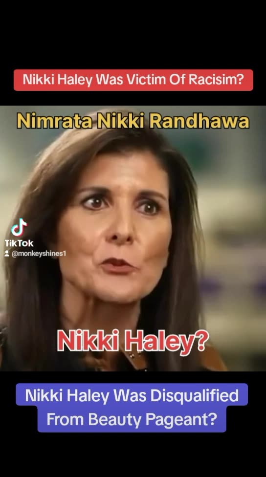 Nikki Haley Was Victim Of Racism?