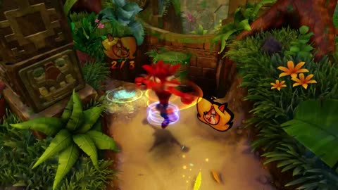 0359-Jugando: crash bandicoot, 18% alcanzado