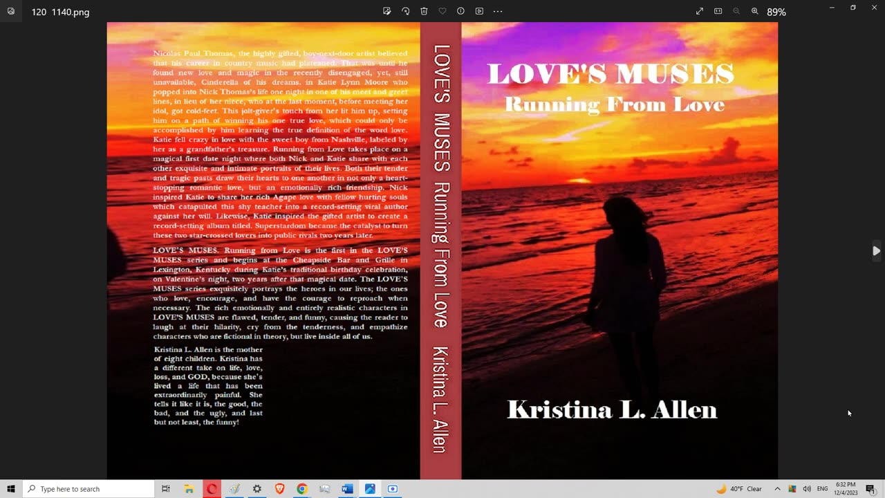 Chapter 22 LOVE'S MUSES Book 1 Running From Love