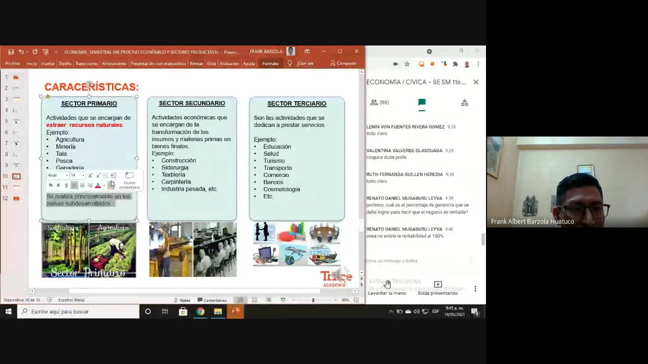 TRILCE SEMESTRAL 2021 | SEMANA 03 | ECONOMÍA: PROCESO ECONÓMICO