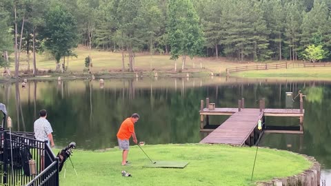 DaMar Golf Hole 1 - Dave