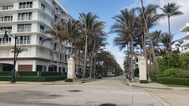 At the sea wall - Palm Beach, Florida