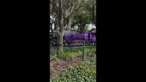 Walt Disney World Has New Buses That Look Like Trains #shorts