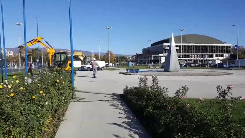 Spomenik Tuđmanu u Zagrebu u izradi