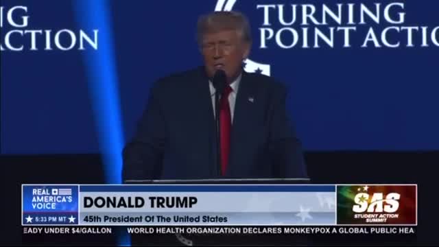 July 23rd, 2022: President Donald J Trump Speaks at Turning Point U.S.A. Student Action
