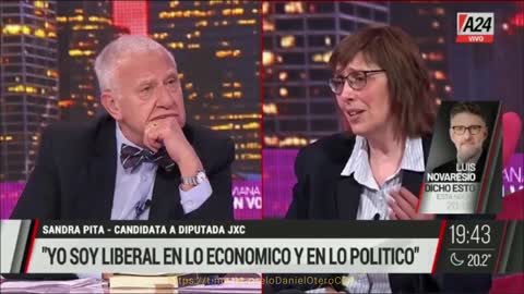 Sandra Pita - Candidata a diputada.