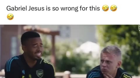 Gabriel Jesus is on fire 😂😂