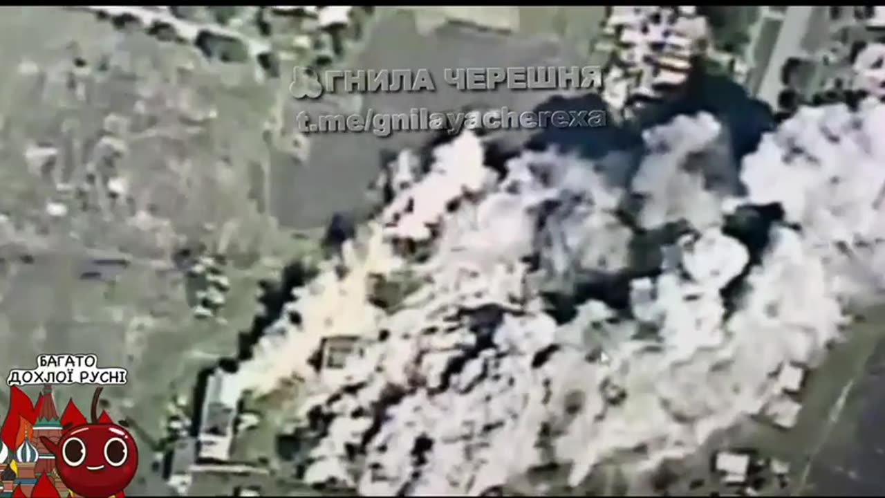 Ukrainian Airstrikes on Russian Headquarters in Novoprokopivka