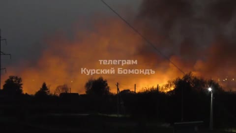 🇺🇦GraphicWar18+🔥Blast in Russia - Neighborhood Mykhailovo on Fire😉🚀 - Ukraine Armed Forces(ZSU)