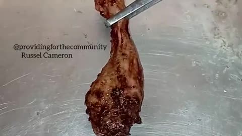 BILL GATES LAB GROWN MYSTERY MEAT LOOKS LIKE SOMETHING OUT OF A HORROR MOVIE!