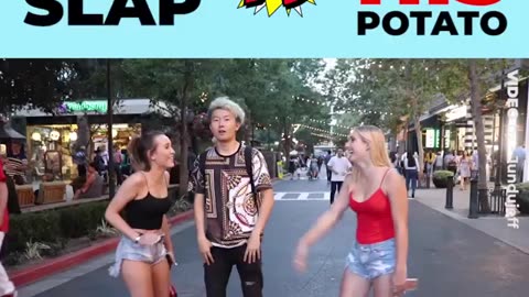 Kiss or slap videos