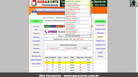 LOTOFACIL 2975 DICAS E ANALISE - CANAL GERASORTE