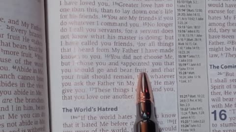 John 15:9-17 (Love & Joy Perfected)