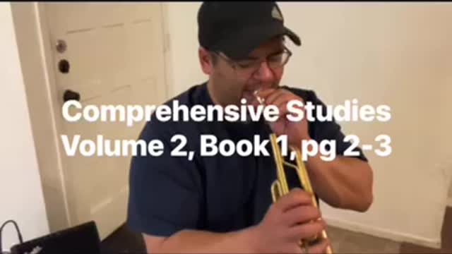 Trumpet comprehensive Studies vol2 (key studies); bk1 (c Major); pg2-3