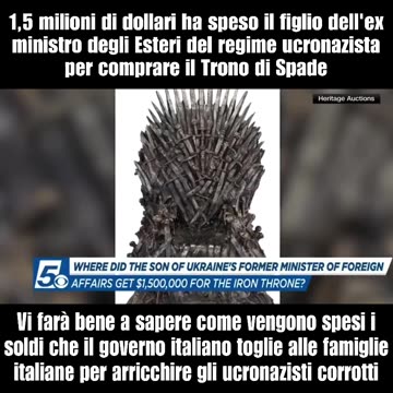 Il canale televisivo statunitense KENS riferisce che ....