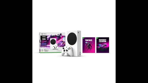 Xbox Series S Fortnite and Rocket League Bundle - Incl Xbox Wireless Controller