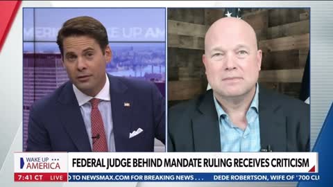 Matt Whitaker on Newsmax 4-20-22