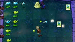 Plants vs Zombies Aventura Niebla Nivel 4 5