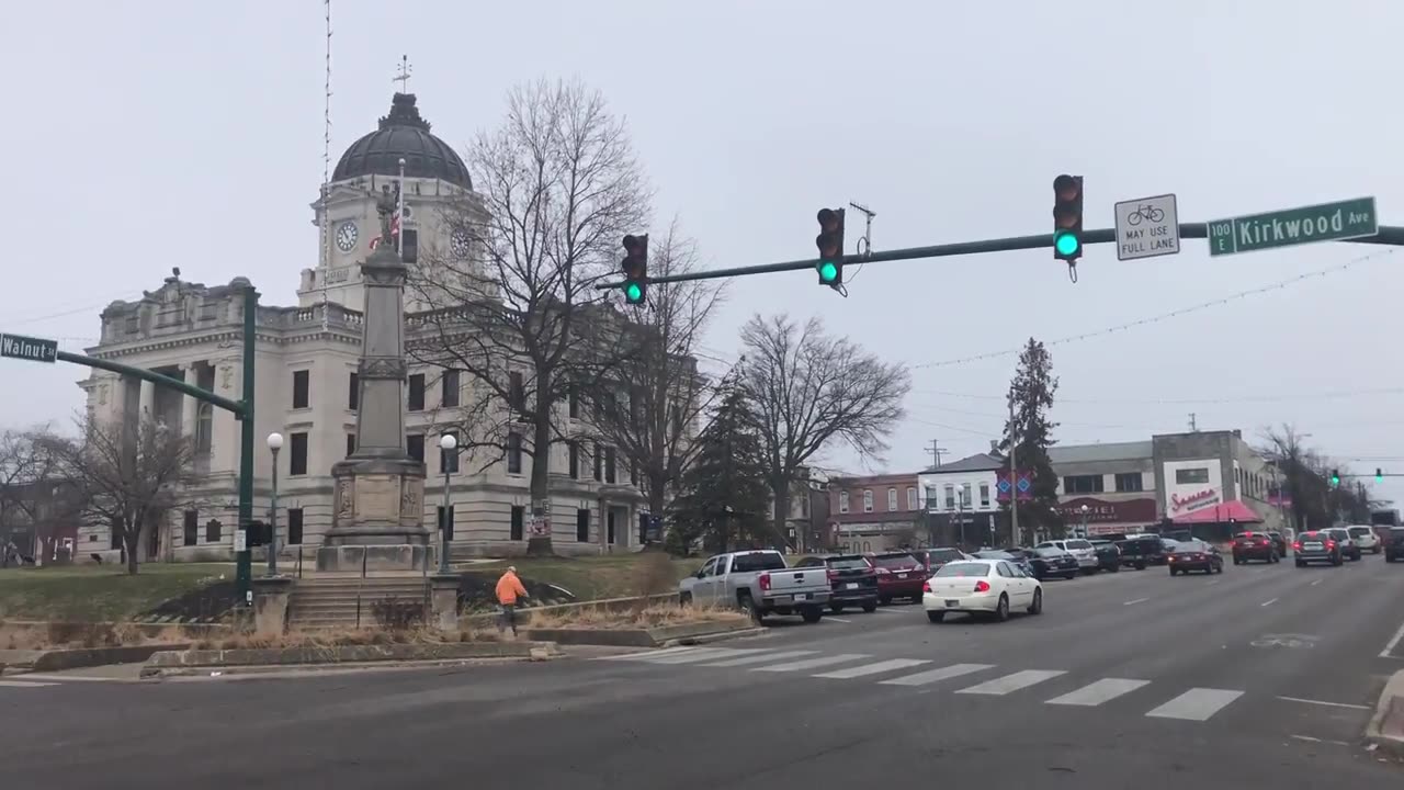 December 28, 2019 - Downtown Bloomington, Indiana