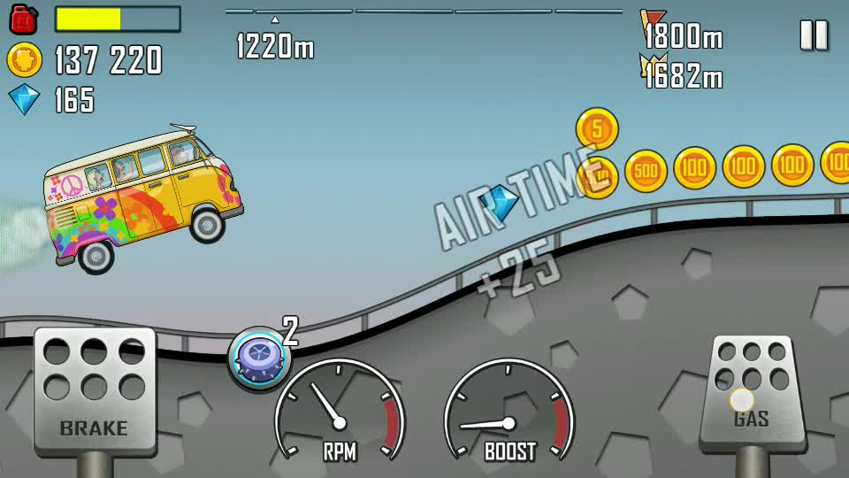 Breaking records in hill climb racing #mustwatch🔥🔥