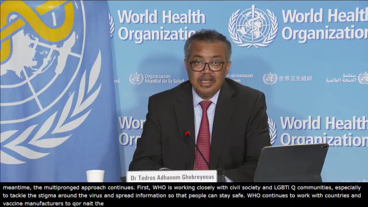 WHO: Media briefing on COVID-19 and other global health issues Jul 12, 2022