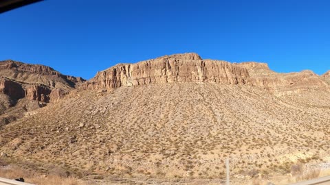 Scenic drive I-15 St George, UT to Las Vegas (4K)