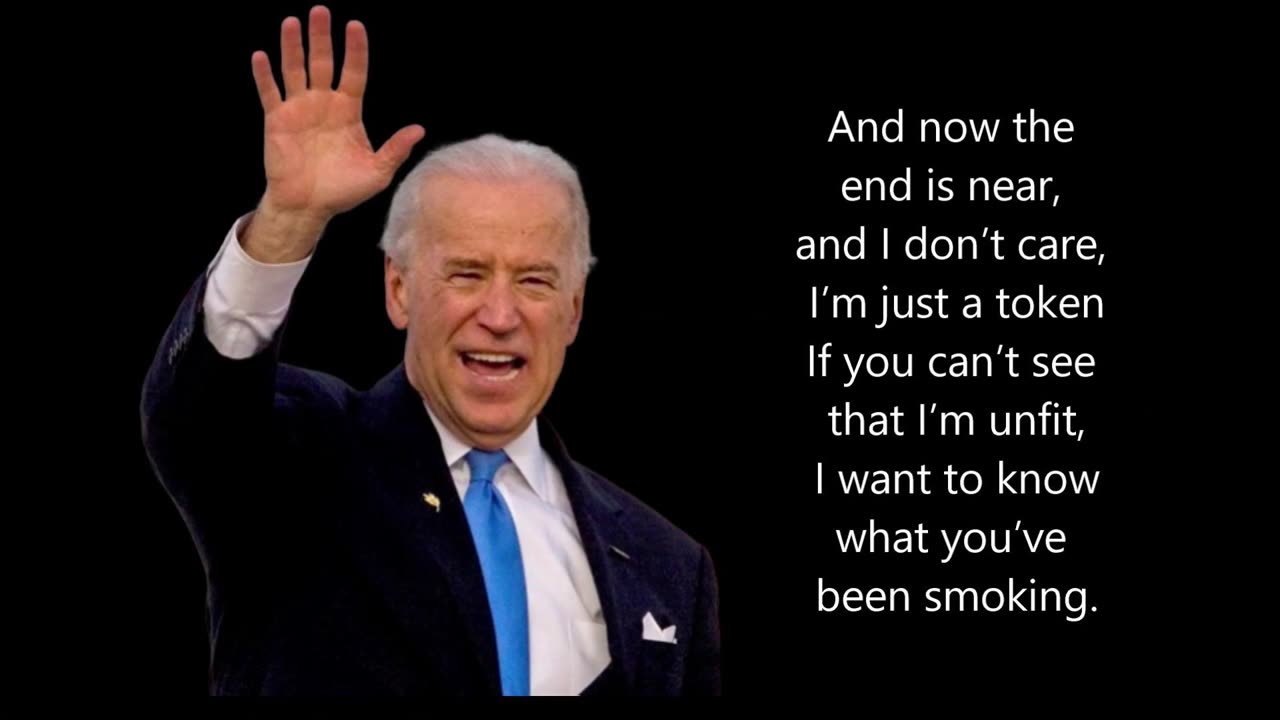 Kamala after Joe is like .......