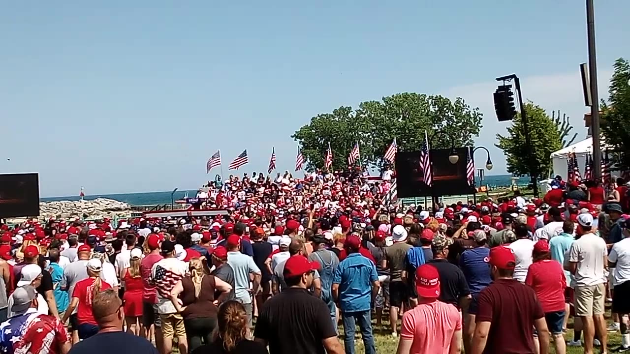 TRUMP RALLY RACINE 6/18/24 VIDEO 15 #Trump24