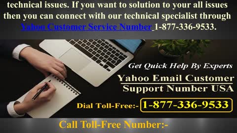 Yahoo Customer Service Support Number USA 1-877-336-9533