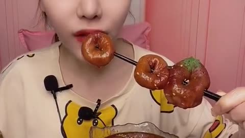 ASMR Mukbang Delicious Eating, ASMR Watering Drop #shorts #ASMR (7)