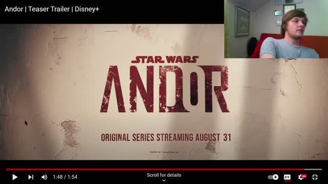 Andor trailer reaction