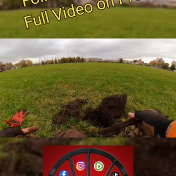 Park Metal Detecting 1920s School Property - Teaser Shorts Reel - Full Video on Channel