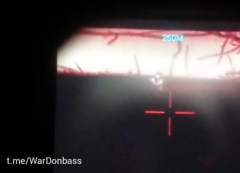 Ukraine War - The work of a DPR sniper